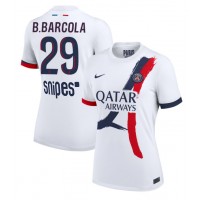 Paris Saint-Germain Bradley Barcola #29 Vonkajší Ženy futbalový dres 2025-26 Krátky Rukáv
